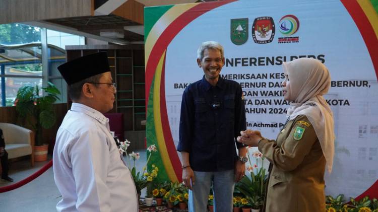 Pemeriksaan Kesehatan Bacalon Gubernur Riau dan Wakil Tuntas, Hari Ini Hasilnya Diserahkan ke KPU