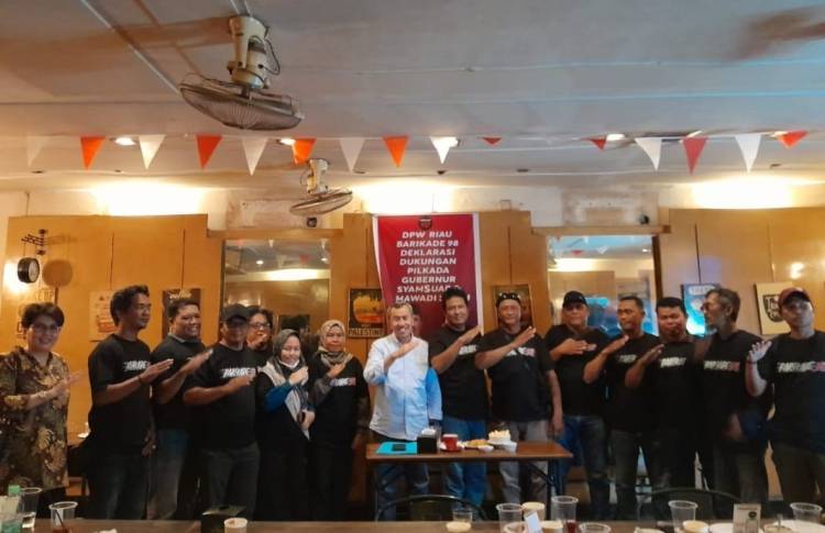 Barikade 98 Tegaskan Usung Syamsuar-Mawardi Saleh di Pilgub Riau 2024