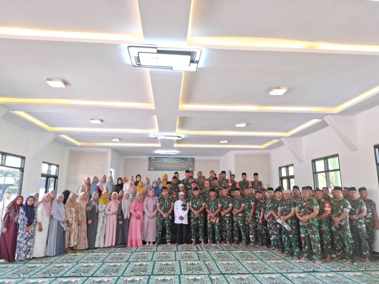 Kodim 0314/Inhil Laksanakan Maulid Nabi Muhammad SAW 1446 Hijriah
