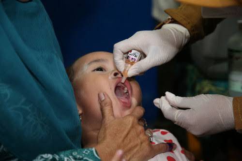 Belum Capai Target, PIN Polio di Riau Kembali Diperpanjang