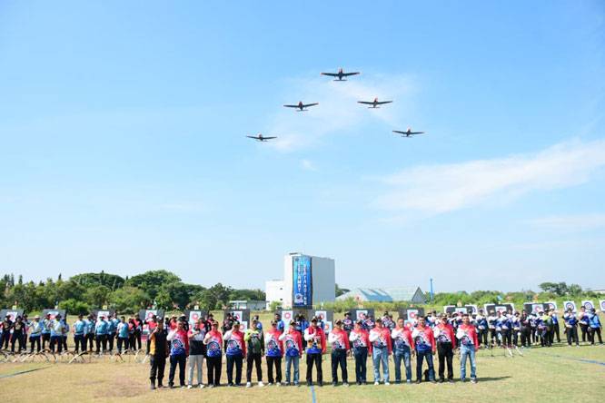 Diikuti 641 Atlet Panahan, Panglima TNl Cup Archery Open 2025 Resmi Dibuka Komandan Puspenerbal