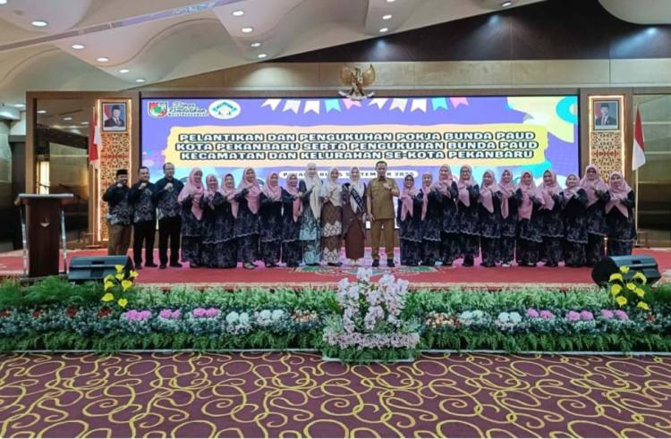 Wali Kota Minta Bunda PAUD Pekanbaru  Sukseskan Program Wajar 13 Tahun