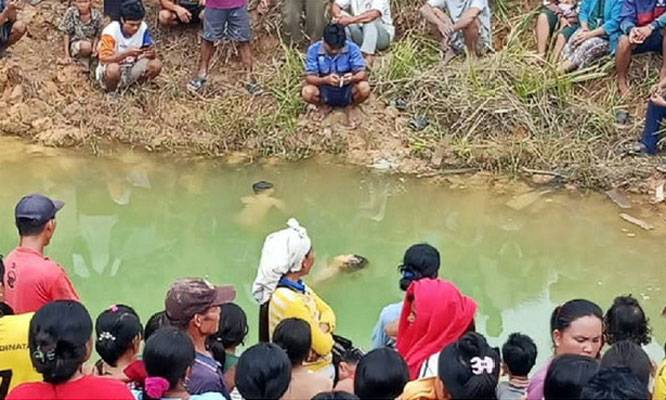 Galian C di Bedeng Batubata Ilegal di Pekanbaru Renggut Dua Nyawa Adik Beradik