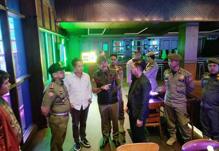 Diduga Tak Kantongi Izin, Satpol PP Pekanbaru Cek HW Livehouse