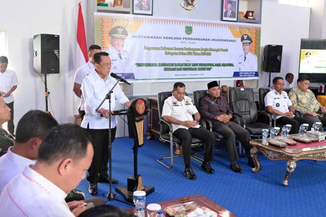 Musrenbang RPJMD 2025-2029, Bupati H Bistamam: Prioritaskan Infrastruktur dan Layanan Kesehatan
