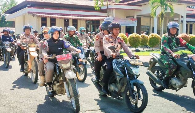 Petugas Gabungan di Kabupaten Rokan Hulu Laksanakan KRYD