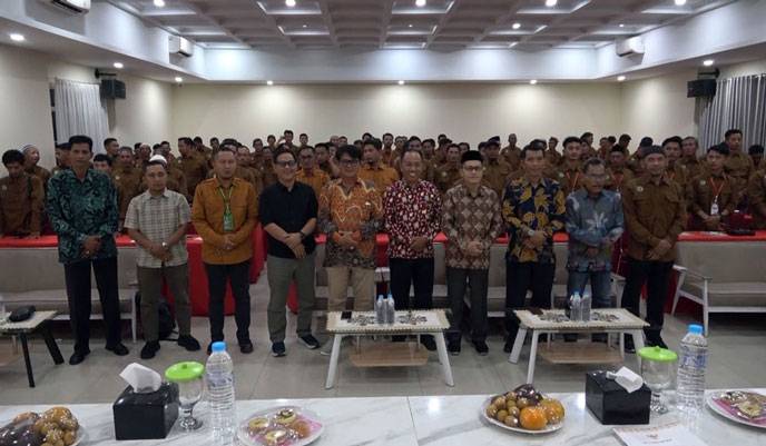Pemkab Inhil Gelar Bimtek Pengisian Rencana Definitif Pupuk Subsidi Petani Desa