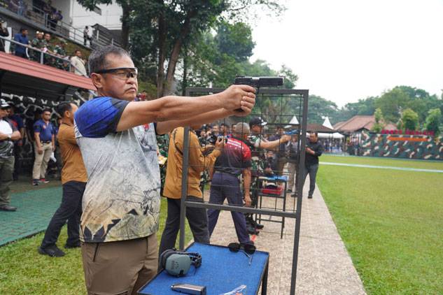 Kasad Pimpin Pati TNI AD Tumbangkan Sasaran, Raih Juara