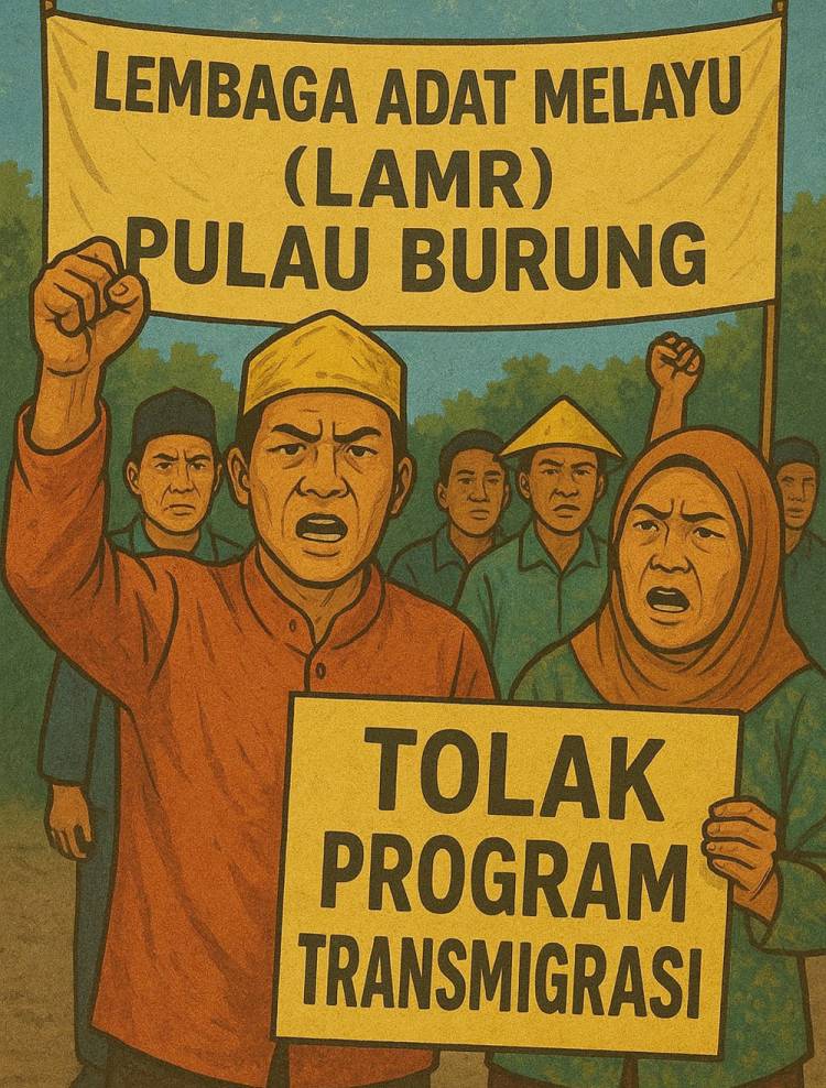 Program Transmigrasi di Pulau Burung Inhil, Jangan Abaikan Aspirasi Masyarakat Adat