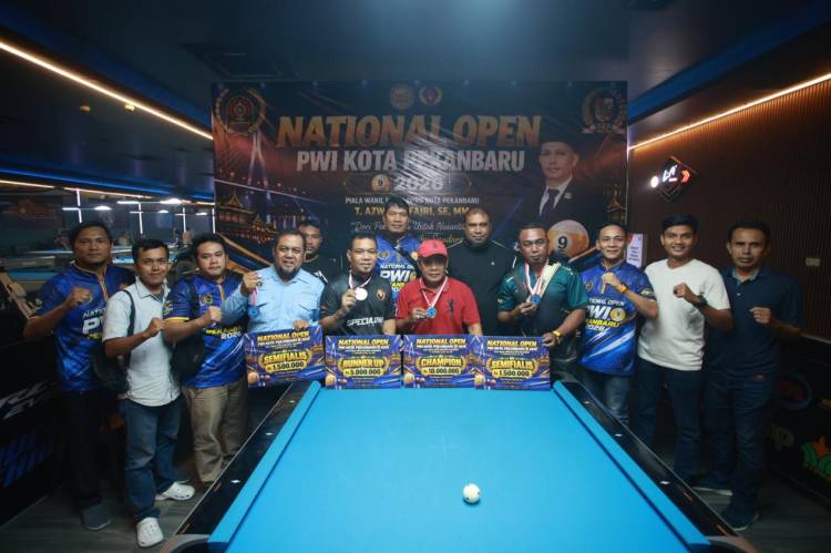Sumbar Juara National Open PWI Pekanbaru 2026