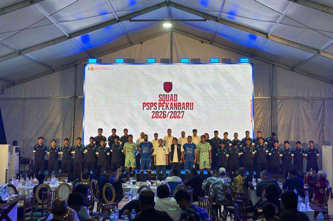 Gelar Gala Dinner, Agung Nugroho Serukan Suporter PSPS Pekanbaru Jaga Kedamaian