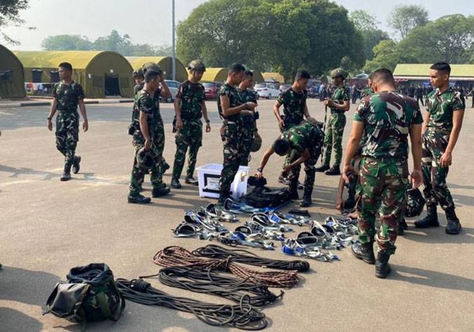 Tim Alpha TNI Siaga Tangani Karhutla di Sejumlah Wilayah Indonesia