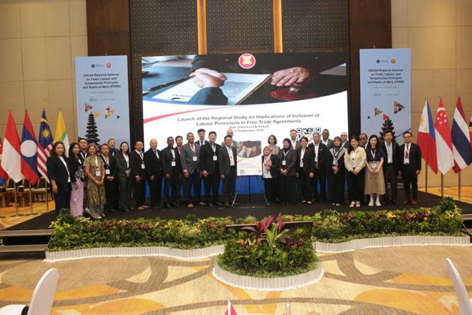Kemnaker Tekankan Pelindungan Hak Tenaga Kerja pada Perdagangan antar Negara dalam Seminar Regional ASEAN