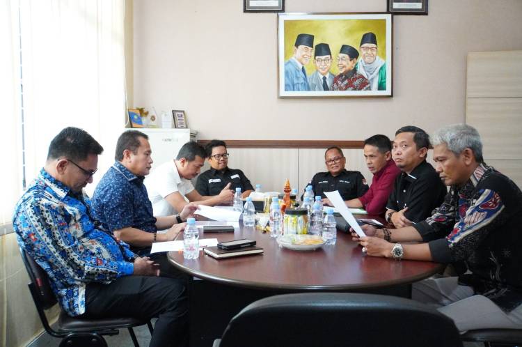 KPU Riau KoordinasikanPDPB Semester II 2026 dengan Bawaslu