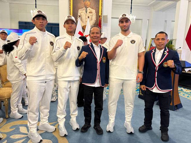 Ketum PBTI Letjen TNI Richard Tampubolon Hadiri Pelepasan Kontingen Indonesia ke Asian Games Aichi-Nagoya 2026