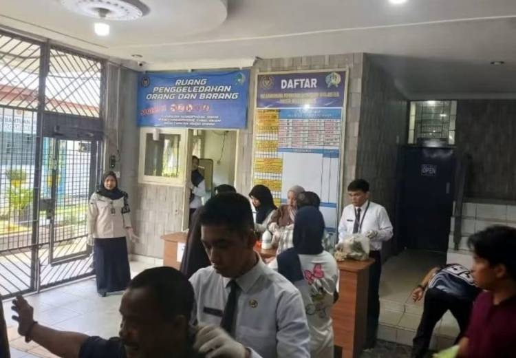 Lapas Pasir Pengaraian Pastikan Layanan Kunjungan Sesuai Prosedur