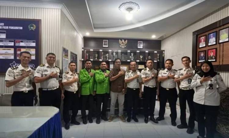 Setelah 2 Bulan Jalani Magang, Lapas Pasir Pengaraian Lepas Mahasiswa UPP