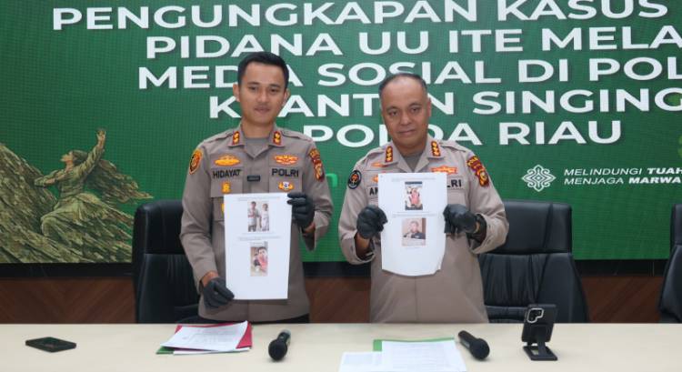 Polres Kuansing Ungkap Kasus Dugaan Pelanggaran UU ITE, Satu Orang Diamankan