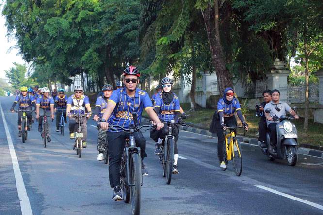 Apresiasi Ajang Bike for Green City, Wako Agung: Kampanyekan Jaga Lingkungan