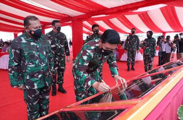 Panglima TNI Resmikan Markas Kogabwilhan I, II, III dan Monumen Tri Matra