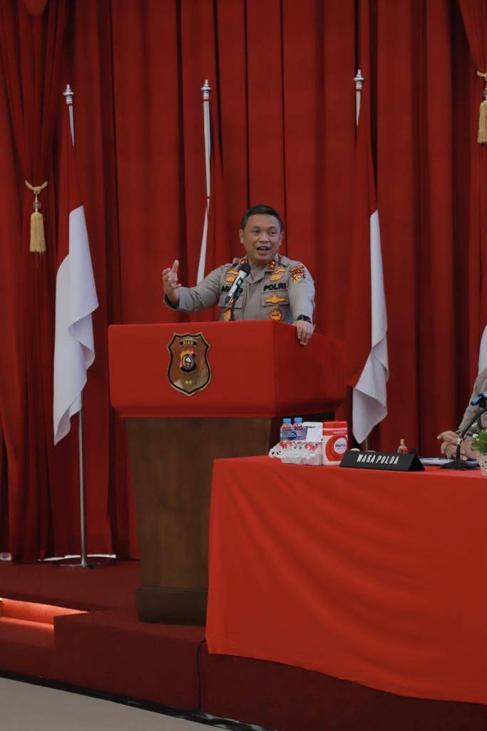 Buka Taklimat Awal Audit Kinerja Tahap II, Kapolda Riau Tekankan Jajaran Bekerja Sesuai Dengan Job Descriptionnya Masing-masing