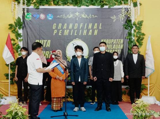 Wakil Bupati Kepulauan Meranti Kukuhkan Duta Genre Tahun 2021