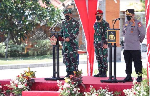 Panglima TNI: TNI dan Polri Ujung Tombak Penanganan Pandemi Secara Nasional