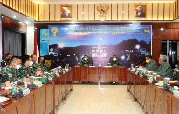 Komisi I DPR RI Kunker ke Kodam XVII/Cenderawasih