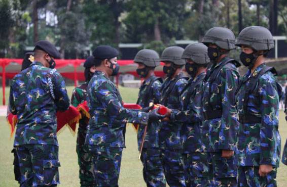 Danjen Akademi TNI Tutup Pendidikan Dasar Integratif Kemitraan Caprabhatar Akademi TNI dan Akpol Tahun 2021