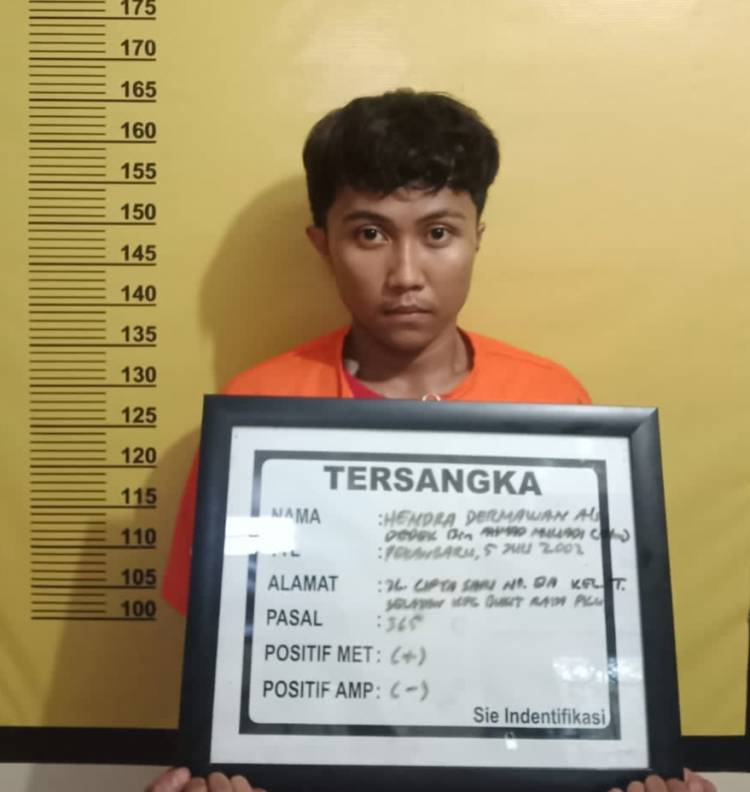 Ditabrak Korban, Jambret HP di Kota Pekanbaru Ditangkap Warga usai Ketahuan Beraksi