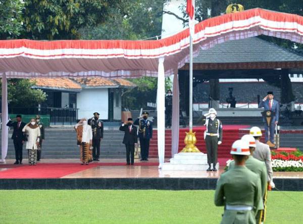 Panglima TNI Ikuti Upacara Hari Kesaktian Pancasila