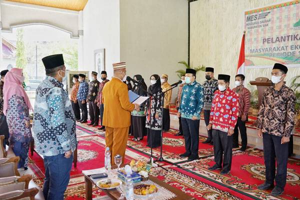 Pengurus Daerah Masyarakat Ekonomi Syariah Kabupaten Siak Resmi Dilantik