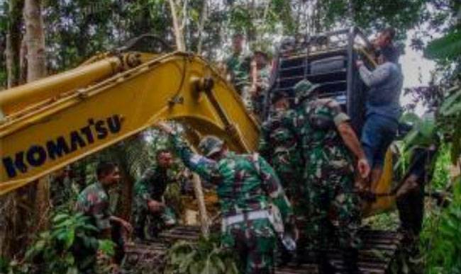 Tim Gabungan Amankan SM Giam Siak Kecil dari Perambahan