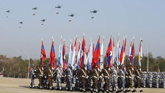 Sadis! Konser Perayaan Kelompok Pemberontak Junta Myanmar Diserang Jet Tempur, 60 Tewas