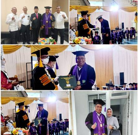 Tuntaskan Studi S2 dan Lanjut S3, Ketua DPRD Pelalawan Baharudin Ajak Generasi Muda Tuntut Ilmu dan Tingkatkan SDM