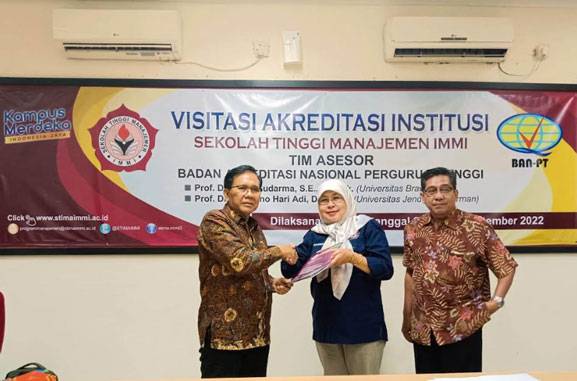 STIMA IMMI Raih Akreditasi Baik Sekali, Bekal Menjadi Universitas Mitra Bangsa