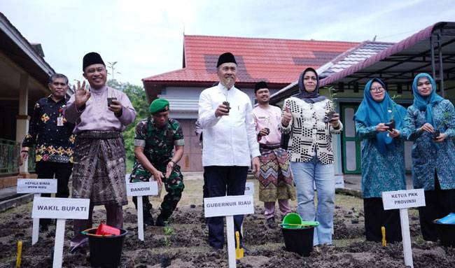 Pasar Murah Pemprov Riau di Bengkalis Diserbu Warga