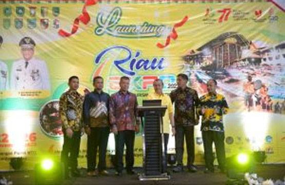 Gubenur Riau Launching Riau Expo 2022