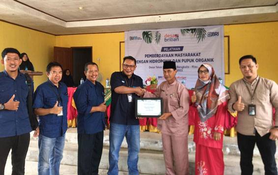 Desa Teluk Pambang Masuk Dalam 10 Besar Desa Brilian Tahun 2022