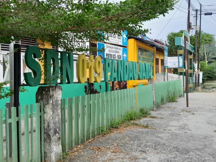 Kabut Asap, UPT SDN 019 Pandau Jaya imbau Murid Pakai Masker