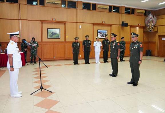 Sertijab Wakapuspen TNI Sebagai Regenerasi dan Peningkatan Kinerja Satuan