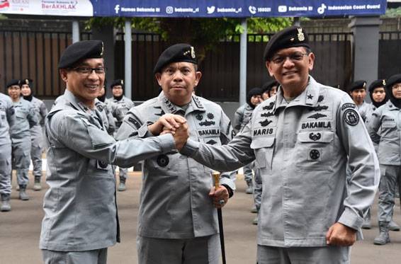 Kepala Zona Bakamla Timur Resmi Berganti