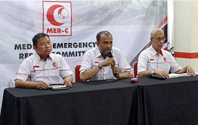 MER-C Tegaskan Relawan Tetap Berada di Gaza