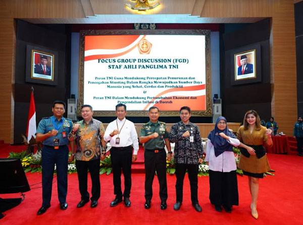 TNI Siap Bantu Pemerintah Atasi Stunting dan Inflasi