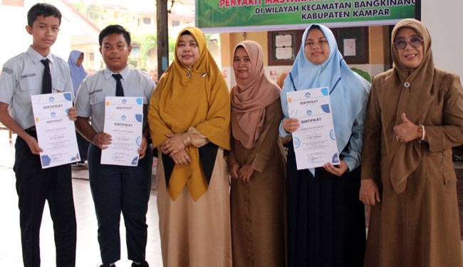 Wakili Riau, UPT SMPN 1 Bangkinang Kota Melaju ke Final Kihajar STEM 2023