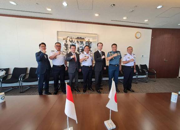 Teruskan Hubungan Baik, Kepala Bakamla RI Courtesy Call dengan JICA