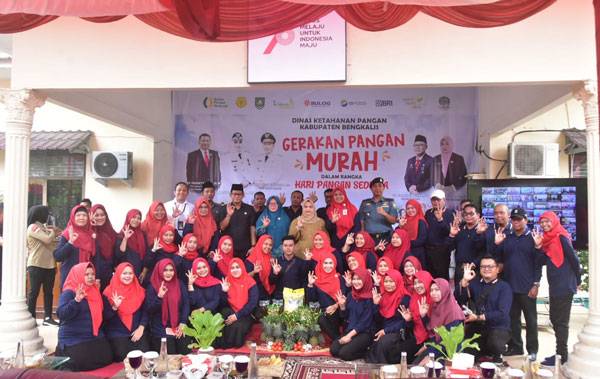 Jaga Stabilitas Harga, Bupati Kasmarni Buka Gerakan Pangan Murah