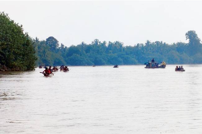 Hari Kelima Pencarian Remaja yang Hilang di Sungai Indragiri Kuansing Belum Membuahkan Hasil