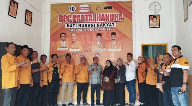 Bawaslu Kunjungi DPC Partai Hanura Rohil