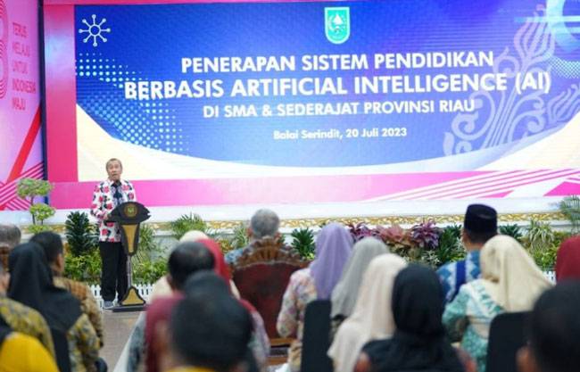 Pembelajaran Berbasis AI, Riau Mendahului Himbauan UNESCO